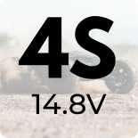 4S LiPo akud (14,8V)