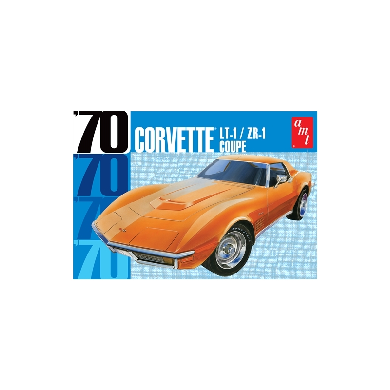 AMT 1970 Chevy Corvette LT-1/ZR-1 Coupe, 1:25