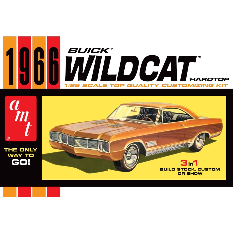 AMT 1966 Buick Wildcat Hardtop 1:25