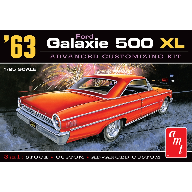 AMT 1963 Ford Galaxie 500 XL 1:25