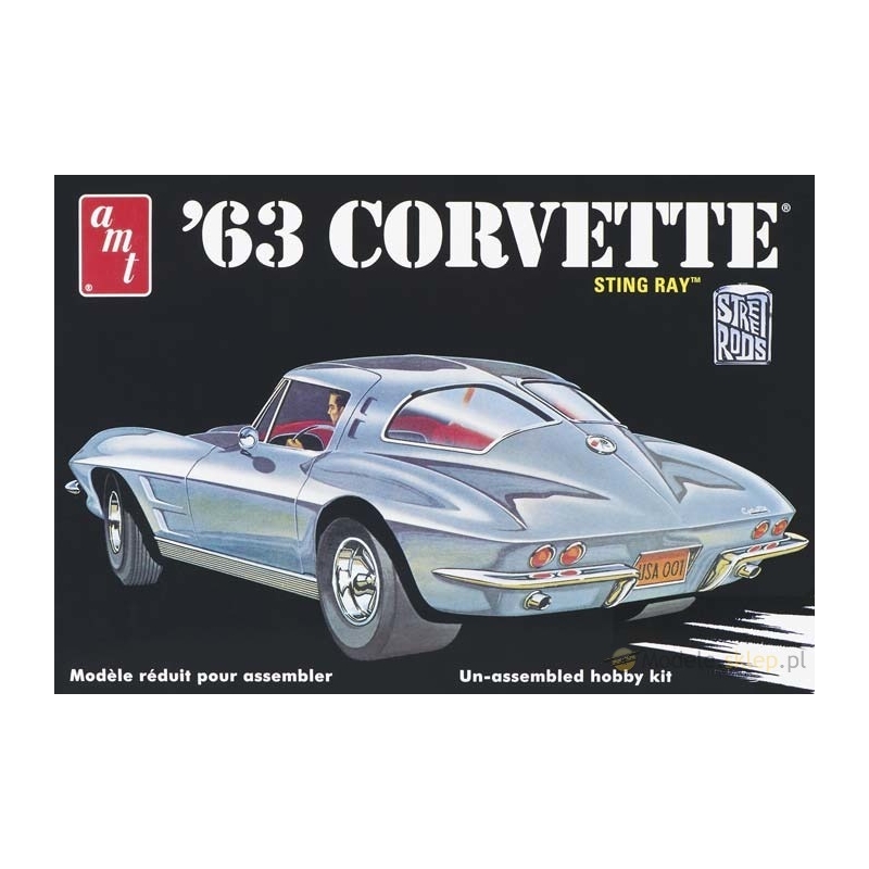 AMT 1963 Chevy Corvette 1:25