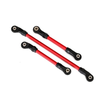 Steering Link 5x117mm Draglink 5x60mm Panhard link, 5x63mm red
