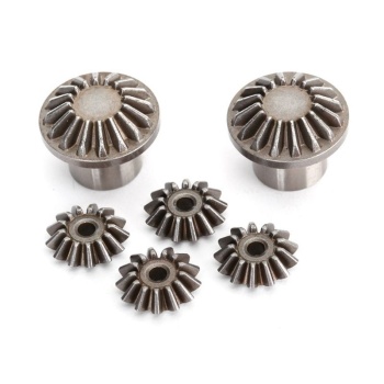 Diff-Gear-Set front (Output Gear (2), Spider Gears (4))