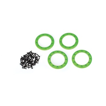 Beadlock Rings green (1.9') Alu (4) + Screw