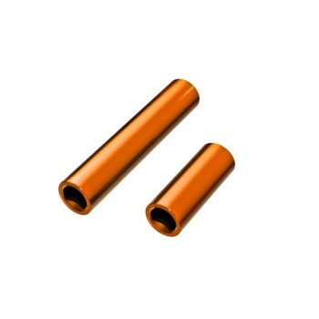 Driveshafts, center, female, 6061-T6 aluminum orange, Alu TRX-4M