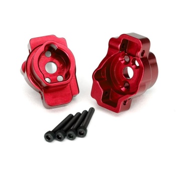 Portal-Drive-Axle-Mount Rear Alu Red