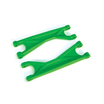 Suspension arms, green, upper (left or right, front or rear), heavy duty (2)