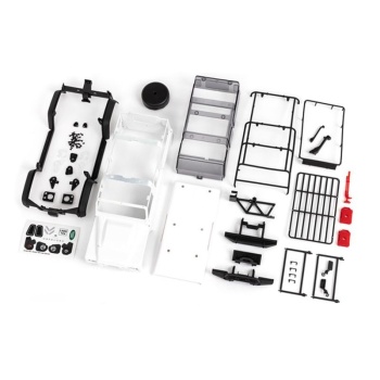 Body TRX-4M DEFENDER White, unpainted Set