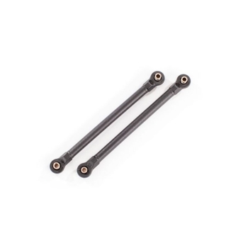 Toe links, 119.8mm (108.6mm center to center) (black) (2) (for use with #8995 WideMaxx? suspension kit)