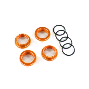 Spring retainer (adjuster) Alu Orange GT-Maxx (4) (with O-Ring)