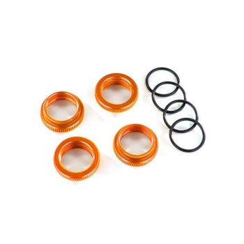 Spring retainer (adjuster) Alu Orange GT-Maxx (4) (with O-Ring)