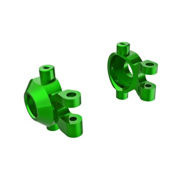 Steering blocks 6061-T6 Alu Green Anodized l/r + hardware