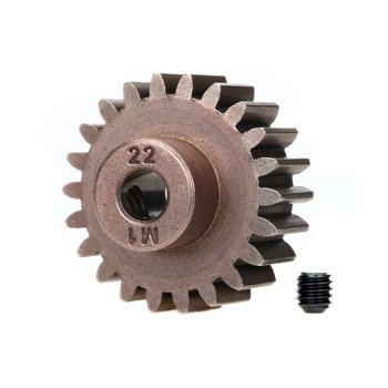 Gear, 22-T pinion (1.0 metric pitch) (fits 5mm shaft)