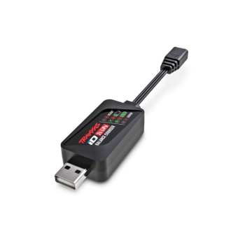 Charger, iD® Balance, USB (2-cell 7.4 volt LiPo with iD® connector only) TRX-4M