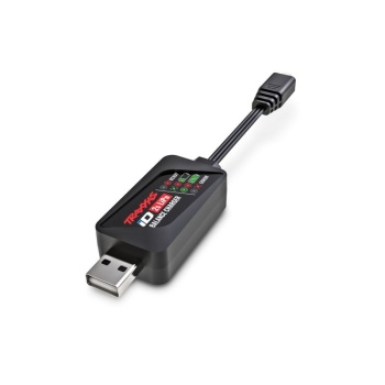 Charger, iD® Balance, USB (2-cell 7.4 volt LiPo with iD® connector only) TRX-4M