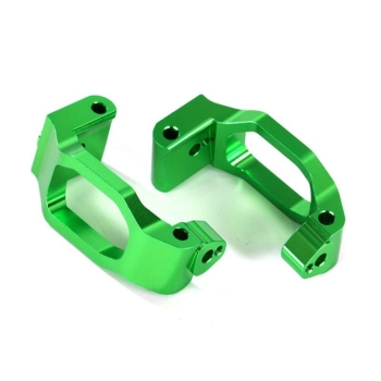 Caster-Blocks (C-Hubs) l/r Alu green