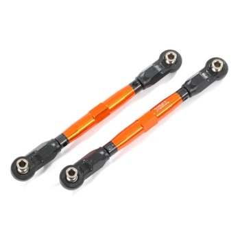 Toe links, front Alu Orange + accessories