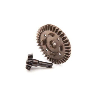 Ring gear, differential/ pinion gear, differential (front)