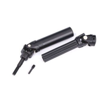 Driveshaft assembly, front or rear, Maxx? Duty steel core (left or right) (1) (fully assembled, ready to install)/ screw pin (1)