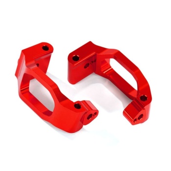 Caster-Blocks (C-Hubs) l/r Alu Red