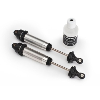 Shocks GTR 134mm Silver Alu (assembeled without springs) front threaded