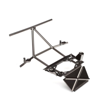 Tube chassis-Chassis, center section satin-Black-chrome