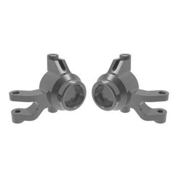 Steering blocks l/r 6061-T6 Alu gray