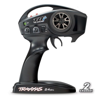 TQi 2.4 GHz High Output radio system, 2-channel, Traxxas Link? enabled, TSM (2-ch transmitter, 5-ch micro receiver)