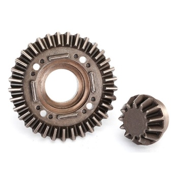 Ring gear, differential/ pinion gear, differential (rear)