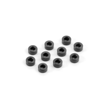 Alu Shim 3x6x3.0mm - Black (10)