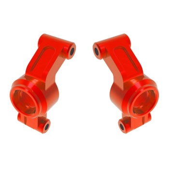 Stub Axle Carriers 6061-T6 Alu red Mini Maxx