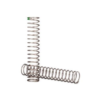 Springs, shock, long (natural finish) (GTS) (0.54 rate, green stripe) (for use with TRX-4® Long Arm Lift Kit)