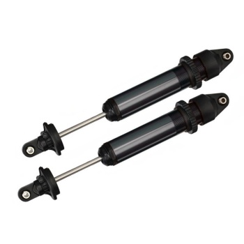 Shocks, GTX, aluminum (black-anodized) (fully assembled w/o springs) (2)