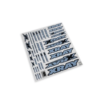 XRAY Sticker For Body - Metalic Silver