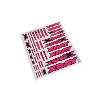XRAY Sticker For Body - Neon Red