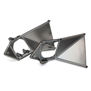 Suspension arms-mount upper front l&r (satin Black chrome-plated)