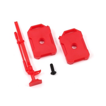 Fuel canisters (left & right)/ jack (red) (fits #9712 body)