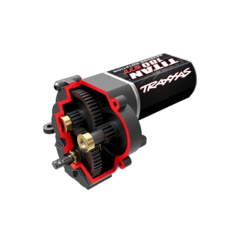 Transmission, complete (low range (crawl) gearing) (40.3:1 reduction ratio) (includes Titan® 87T motor)