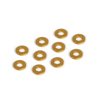 Alu Shim 3x6x1.0mm - Orange (10)
