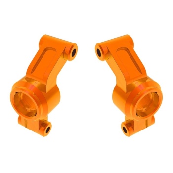 Stub Axle Carriers 6061-T6 Alu orange Mini Maxx