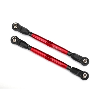 Toe-links front Red Alu (2)