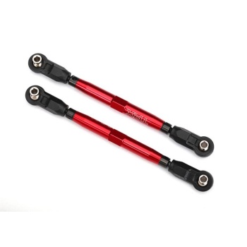 Toe-links front Red Alu (2)