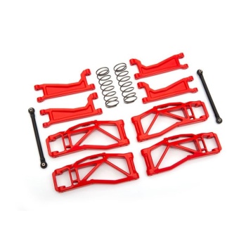 Suspension kit WideMaxx Red Suspension arms, toe links +springs rear