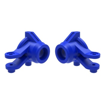 Steering blocks l/r blue