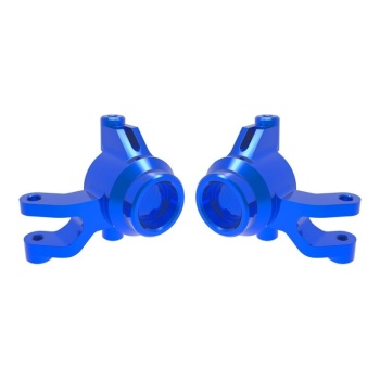 Steering blocks l/r 6061-T6 Alu blue