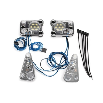 LED headlight/tail light kit (fits #8011 body, requires #8028 power supply)