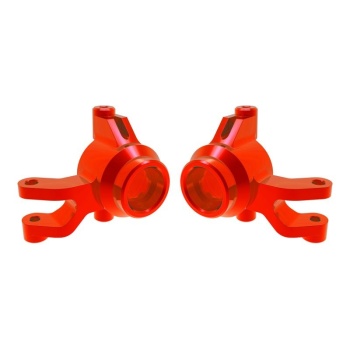 Steering blocks l/r 6061-T6 Alu red