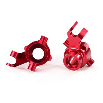 Steering blocks l/r Alu Red