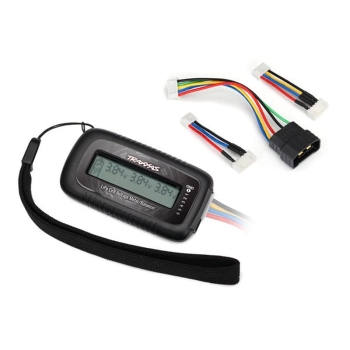 LiPo cell voltage checker/balancer (includes #2938X adapter for Traxxas? iD? batteries)