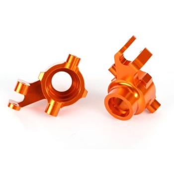 Steering blocks l/r Alu Orange